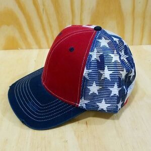 American Flag Printed Snapbaback hat Unisex.